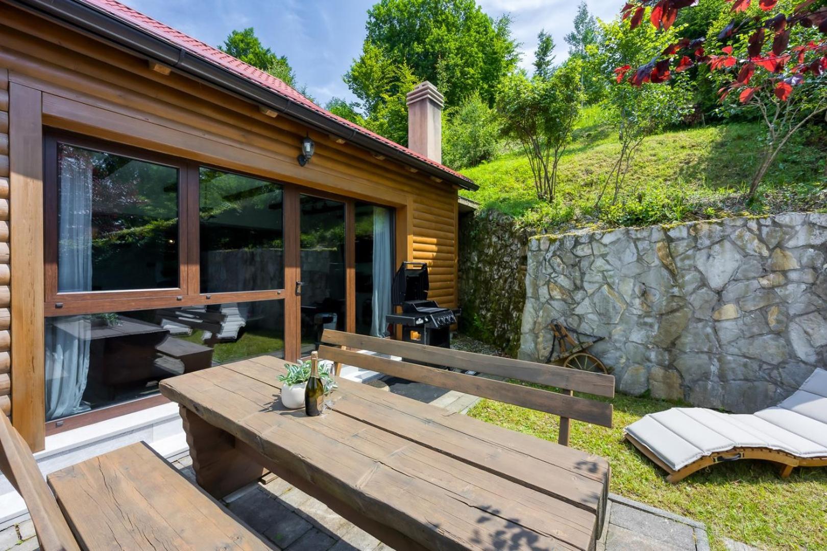 Villa Fužine Exteriör bild