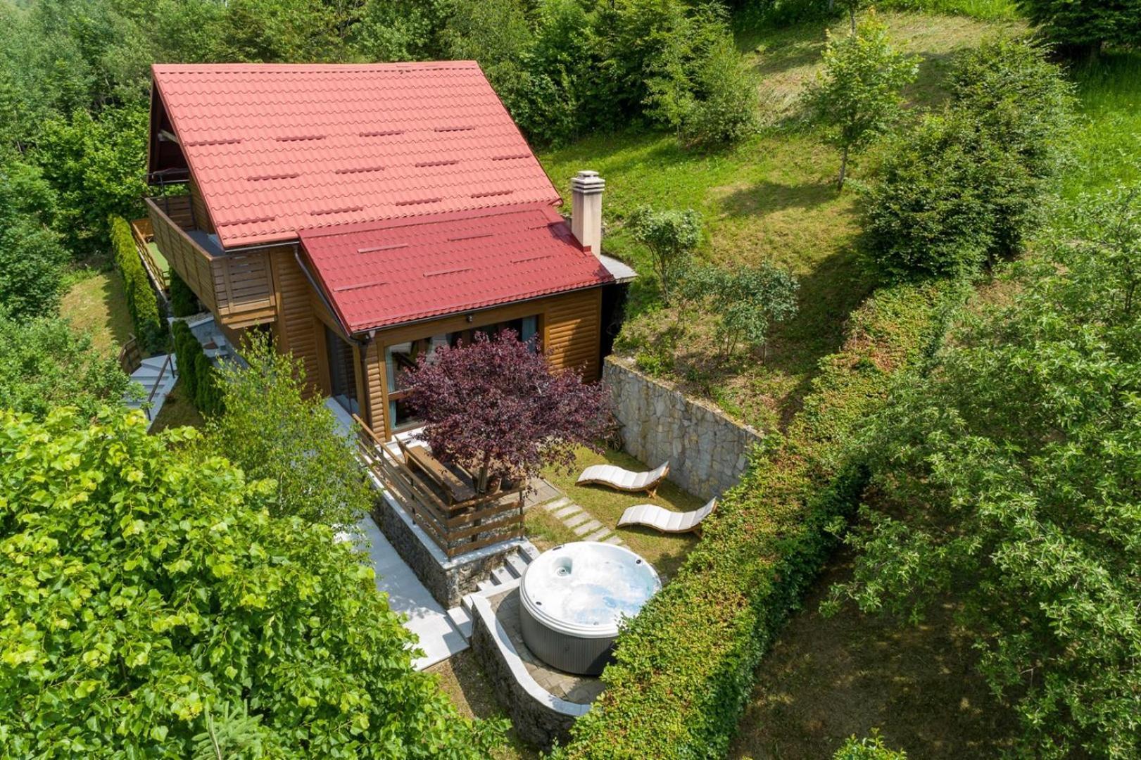 Villa Fužine Exteriör bild