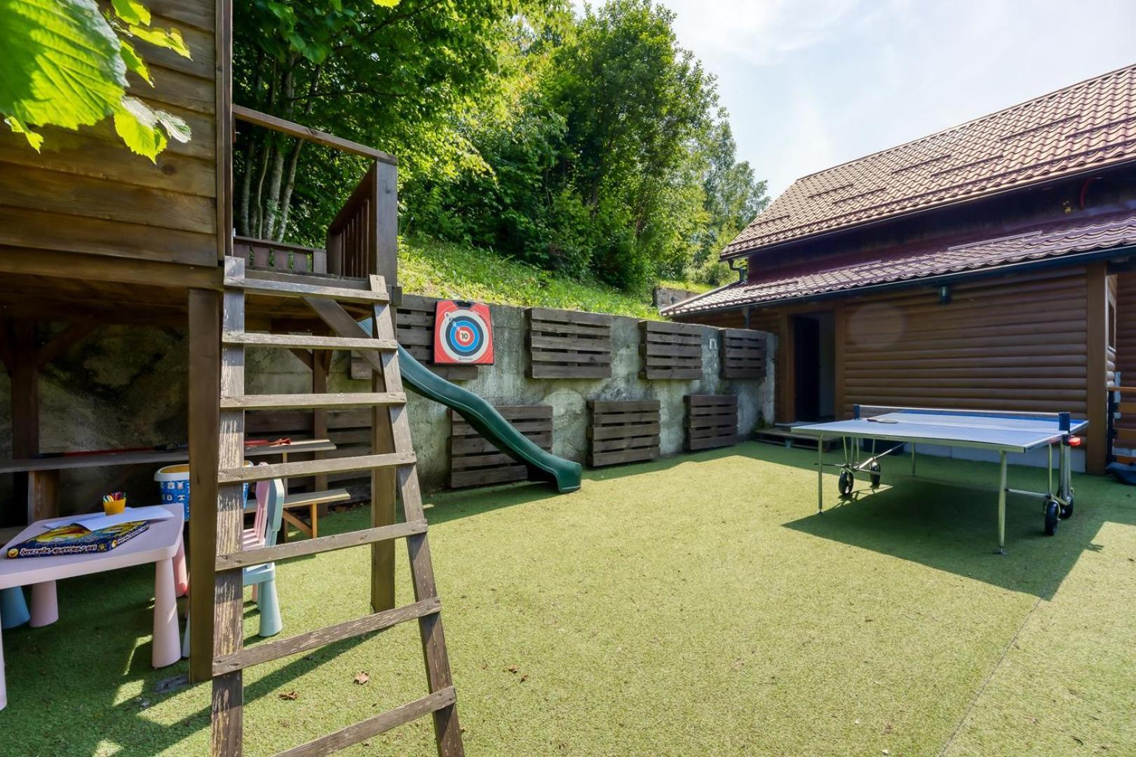 Villa Fužine Exteriör bild
