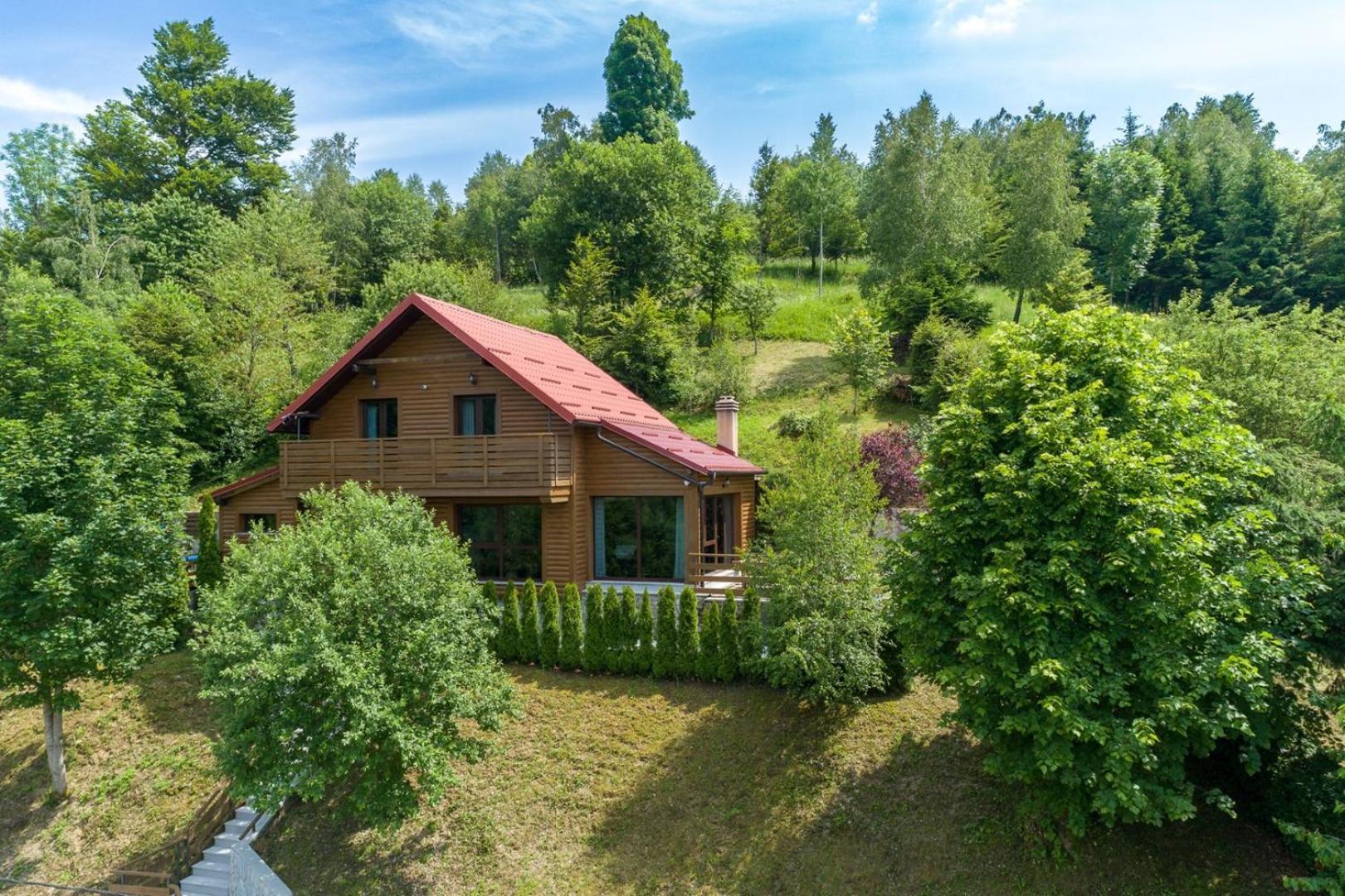 Villa Fužine Exteriör bild