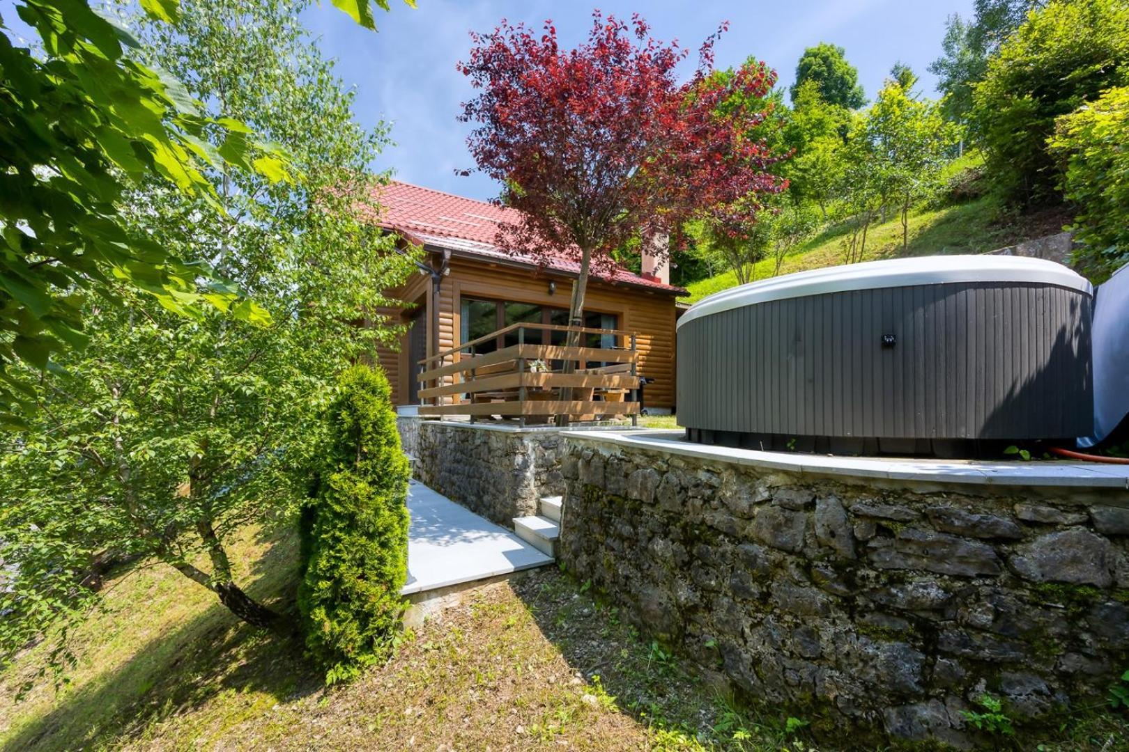 Villa Fužine Exteriör bild